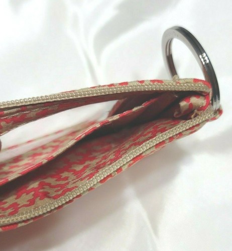 Vera Bradley's ZIP ID CASE in DESERT CLOUD Pattern, Orange, Wallet, 3" x 5" NWT - Picture 4 of 7