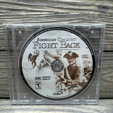 Vintage CDV 2003 American Conquest Fight Back CD ROM Computer Game PC