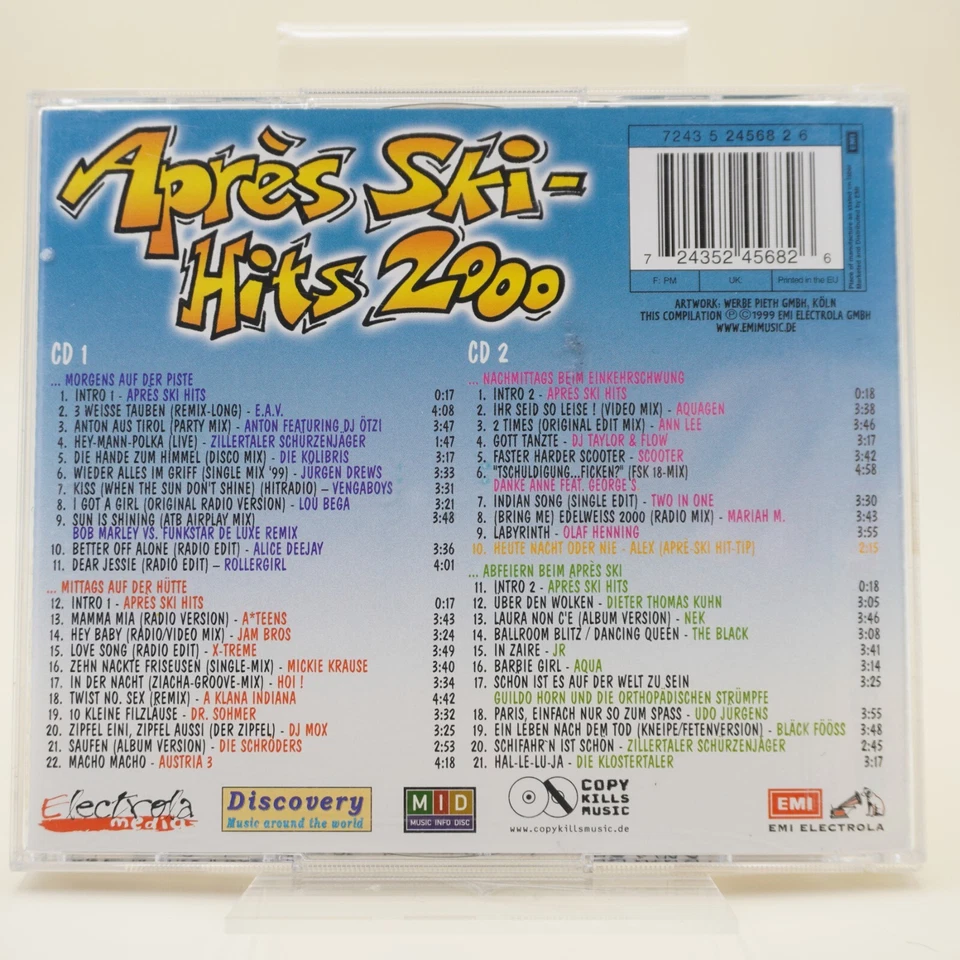 Various – Après Ski-Hits 2000 | CD | Zustand sehr gut - Bild 2 von 2