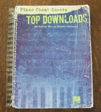 Piano Cheat Sheets - Top Downloads 100 Popular Hits in Musical Shorthand/Leonard