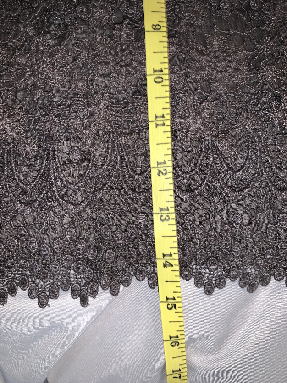 American Eagle layered lace solid gray womens siz… - image 7