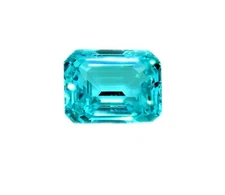 12.80 Ct Natural Brazil Blue Paraiba Tourmaline Loose Emerald Flawless Gemstone