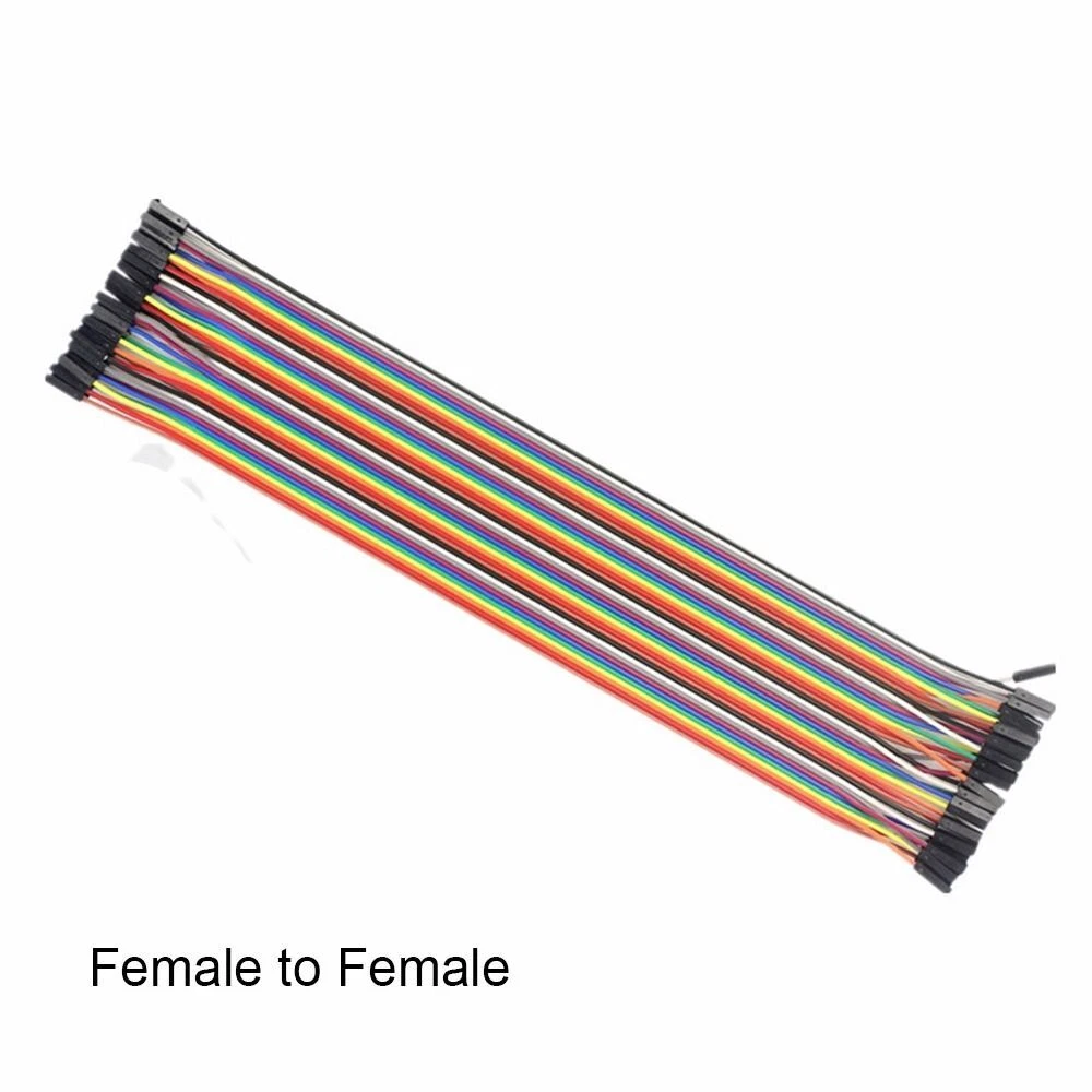 120pcs 2.54mm to 2.54mm Breadboard Jumper Wires Arduino Project eBay