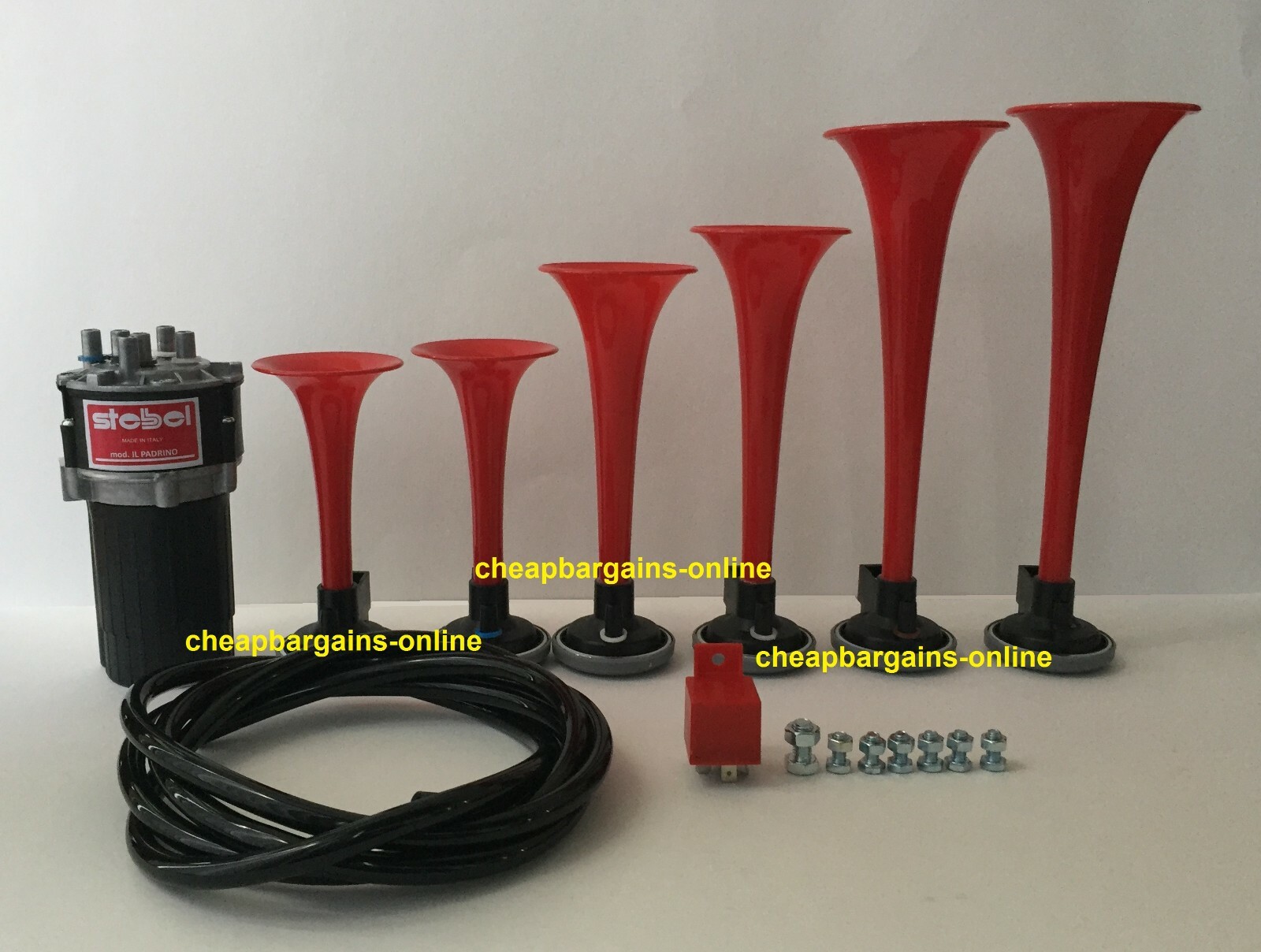 12V STEBEL MUSICAL AIR HORN KIT THE GODFATHER THEME CLASSIC RETRO VINTAGE HORN eBay