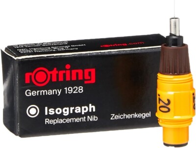 Rotring Isograph .20  Replacement Nib New In Box s0218100