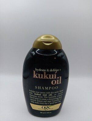 OGX Kukui Oil Organix Hydrate + Defrizz Shampoo and Conditioner Set 13 oz NEW