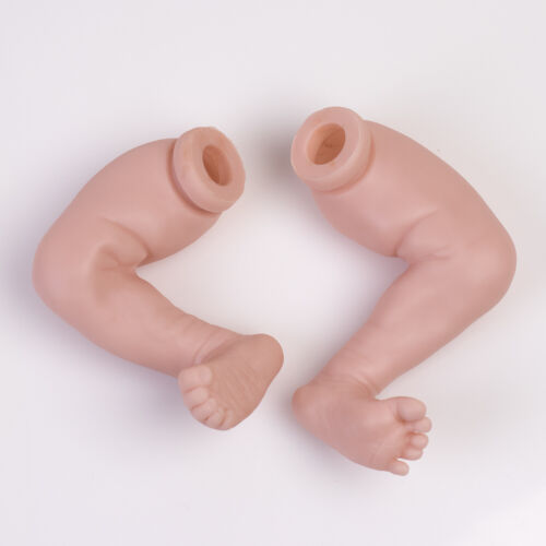 20" Reborn Doll Kits Realistic Unpainted Vinyl Silicone Newborn Kit Baby Parts - Picture 9 of 11