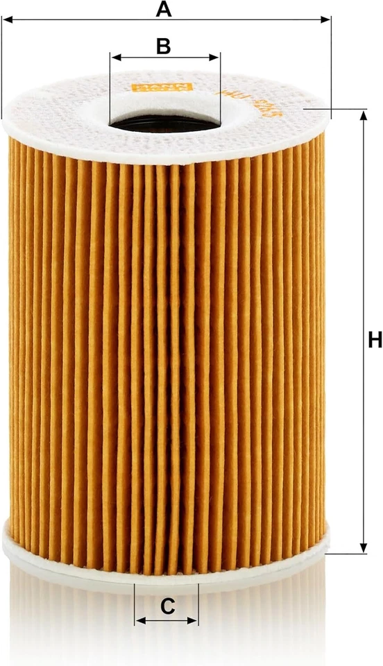 MANN HU926/5Z - Filtro de aceite de motor - para BMW M3 4,0 L V8 (2008-2013) Foto 3 de 3