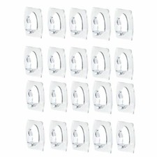 Command Hooks Clear MINI Decorating Utility Adhesive Stick on UK 3M 