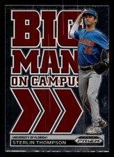 Sterlin Thompson 2022 Prizm Draft Picks #BMC-ST Big Man on Campus Florida Gators