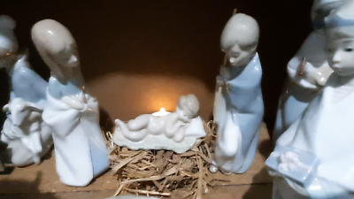 LLADRO 12 PIECE NATIVITY SET *RETIRED *COLLECTABLE * MINT