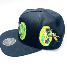 Rick and Morty TV Series Officially Licensed Portal Under Bill Snapback Hat Cap 