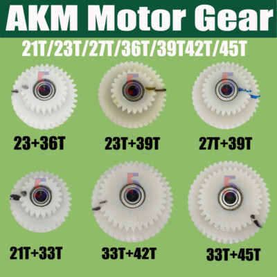 Ebike AKM Motor Gear pour remplacement Nylon Gear points de vente Vanmoof S3 Motor Gears 39T/27T