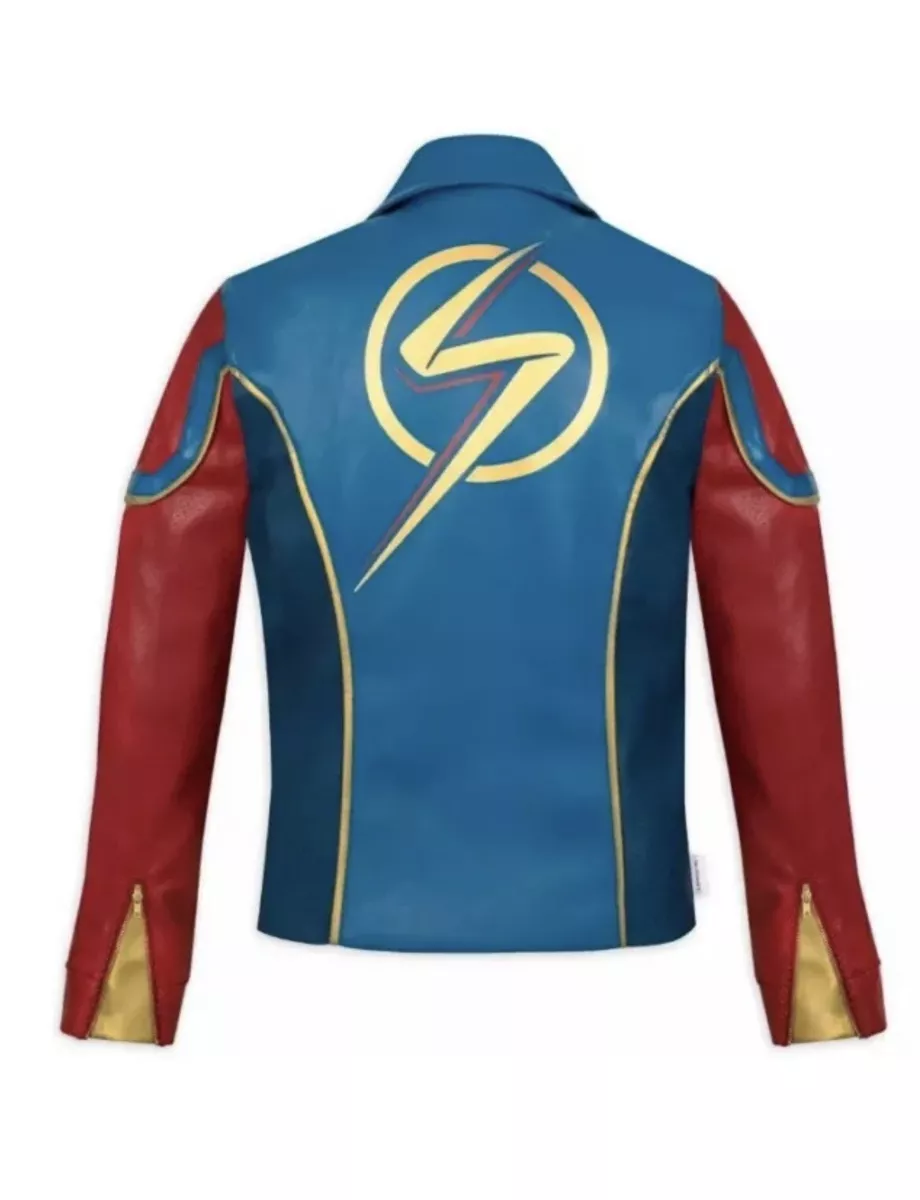 Ms. Marvel Disney Vegan Faux Leather Jacket 1XL NEW WITH TAGS eBay