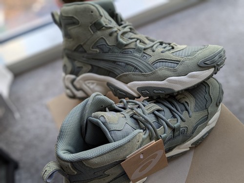 Asics Gel Nandi Hi High 43/9,5 US Lichen Green rareza nuevo embalaje original - Imagen 4 de 5