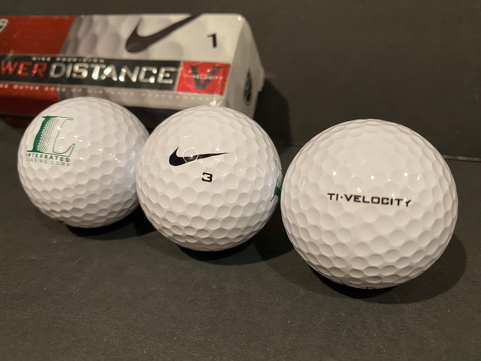 Nike Precision Power Distance TIVelocity Golf Balls 3 Brand New Balls in Box! eBay