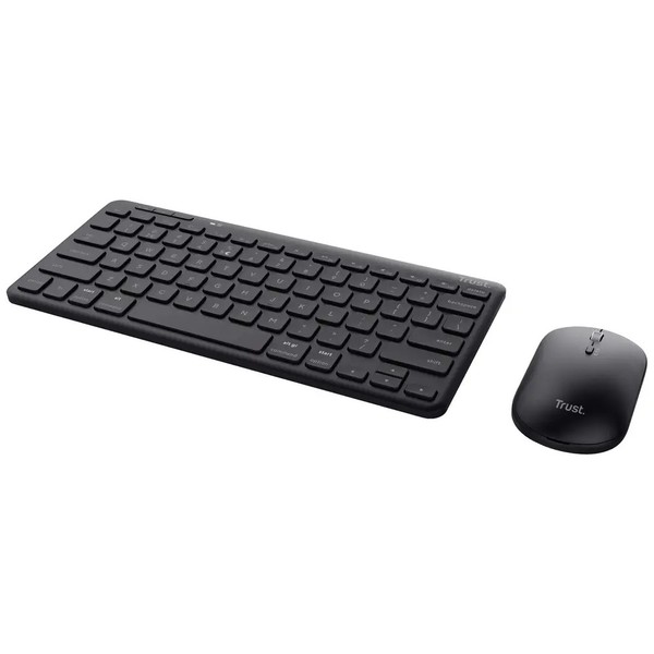 Trust Lyra Wl Bluetooth®, Funk Tastatur, Maus-Set Wiederaufladbar, GeräUscharme-image