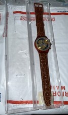 A Scarce 1994 Swatch CHRONO Watch SCF100 ROMAIN, New Batt, Case, Unworn, Working