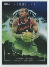 2025-26 Topps Midnight Night Vision SP Kawhi Leonard Clippers #NV-2 A41
