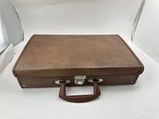 80s Cassette Carry Case Holds 30 Tapes Faux Leather Vinyl Carrying Case Vintage