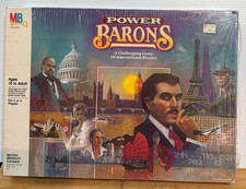 Vintage Power Barons by Milton Bradley 1986 Board Game -