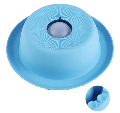 Nonslip Dog Slow Feeder Lick Bowl with Ball, Enrichment Toy for Water, Yogurt...