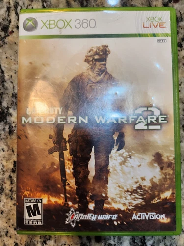 Call of Duty: Modern Warfare 2 (Xbox 360, 2009) — Complete w/ Case & Manual