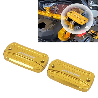 Motorcycles Front Fluid Reservoir Cover Fits For SYM MAXSYM TL 500 TL500 Golden