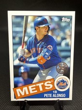 2020 Topps Update Series Baseball Pete Alonso 1985 35th Anniversary 85TB-28 Mets