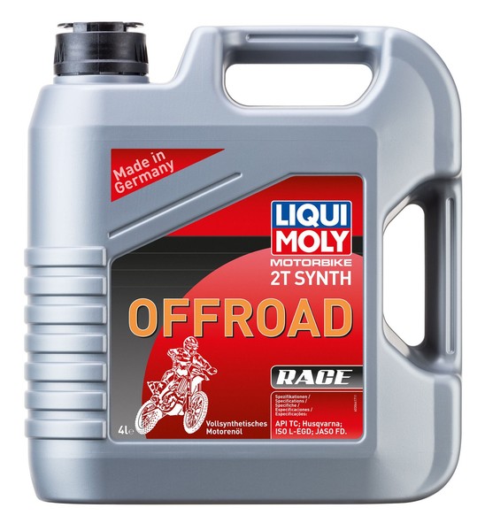 Liqui Moly Motorbike 2T Synth Offroad Race MotoröL 4Liter-image