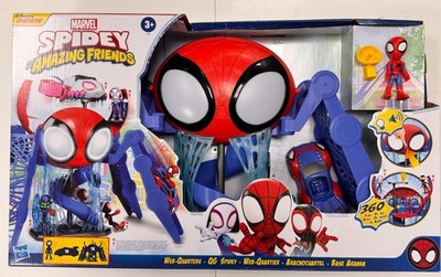 Marvel Spidey and his Amazing Friends Web-Quarters geöffnete Box unbenutzt Ex-Display