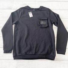 NWT Primark Solid Pocket Crewneck