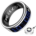 Digital Display Smart Ring Sleep Tracking Blood Oxygen Heart Rate Monitor Prayer