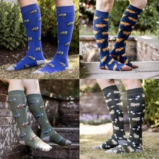Mens Funky Welly Socks Size UK 6-11 Warm Cushioned Thick Boot Socks Outdoors 