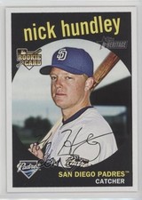 2008 Topps Heritage High Number Nick Hundley #697 9ca