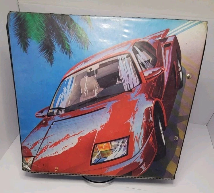 Cuaderno Mead Ferrari Trapper Keeper de colección - diseño de coche deportivo Ferrari rojo Foto 2 de 4