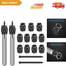 HSS Rotary Set of 15 Spot Weld Remover Bits - Easy Replace, High Efficiency