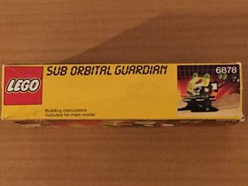 Lego 6878 Sub Orbital Guardian - 100% Complete with Box and Instructions