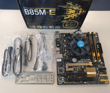 ASUS B85M-E + i5-4460 + 8GB RAM + SLOTBLECH +...