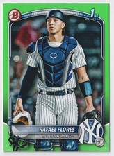 2025 Bowman 1st Bowman Rafael Flores Green Border New York Yankees Prospect /399