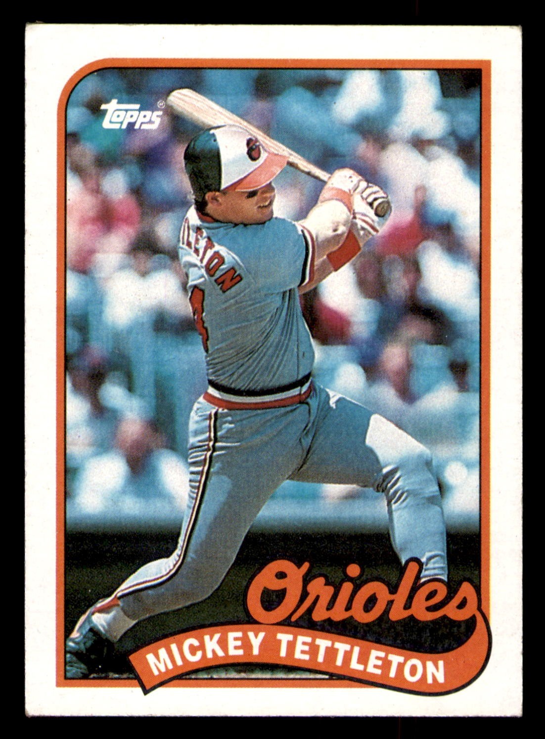 1989 Topps #521 Mickey Tettleton Orioles