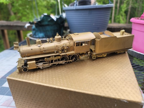 HO BRASS NWSL NORTHWEST SHORT LINE N&W NORFOLK & WESTERN W-2 2-8-0 BAKER VALVE