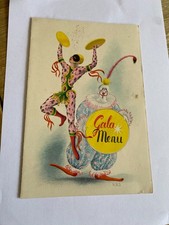 P & O SS CHUSAN DINNER MENU - 14TH OCTOBER 1953 - FANCY DRESS BALL GALA MENU