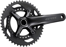 Shimano GRX FC-RX600-11 Crankset - 11-Speed, 46/30t, 110/80 BCD, Hollowtech II S