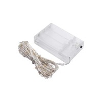 Led-Lichterkette 10M Warmweiß Batteriebetrieben Dekoration Lichtschlauch