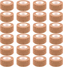 24 Pack Self Adherent Cohesive Wrap Bandages 1 Inches X 24 Count (Pack of 1) 