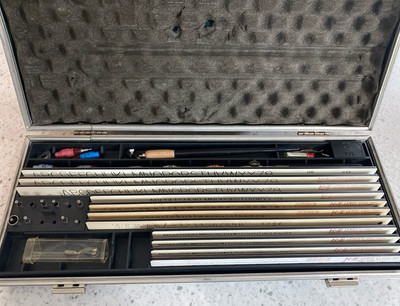 K&E Leroy Lettering Set Keuffel & Esser Drafting Kit VINTAGE | eBay