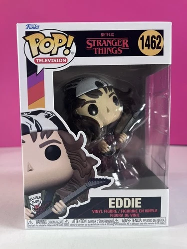 Funko Pop! Television - Stranger Things: Eddie #1462 w/Free Protector