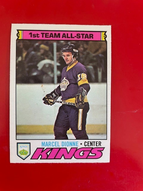 Marcel Dionne #240 Hockey Cards 1977 O-Pee-Chee trading card — raw and PSA graded price guide