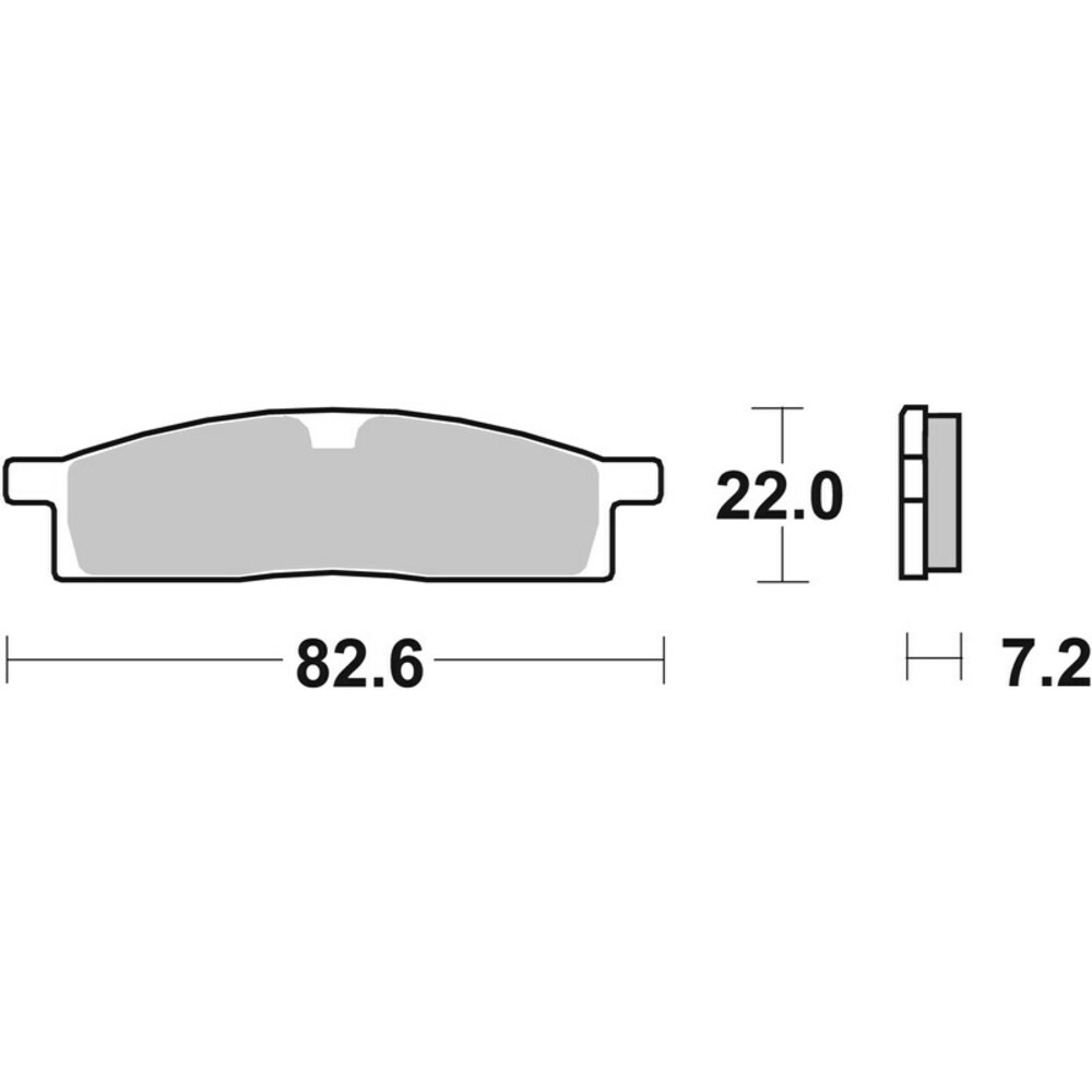 Brembo Organic Brake Pads 07YA1605 For Motorcycle Parts Accessories